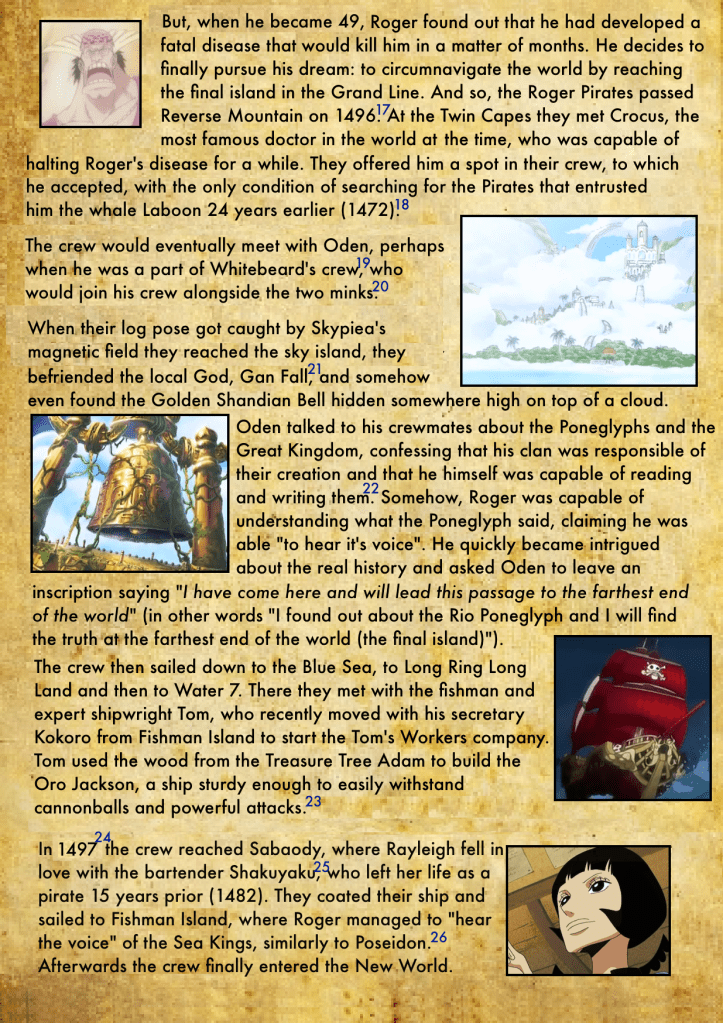 Gol D. Roger's Biography 3