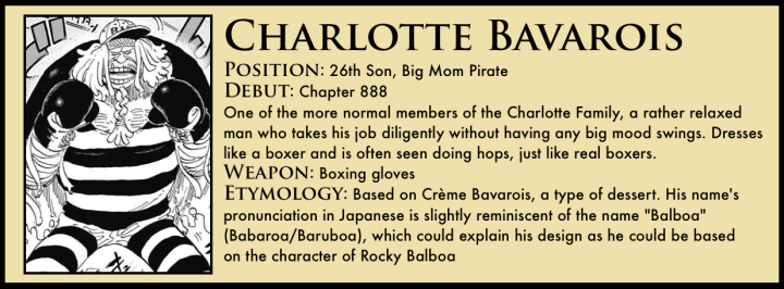 Charlotte Bavarois One Piece