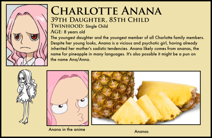 One Piece Charlotte Anana