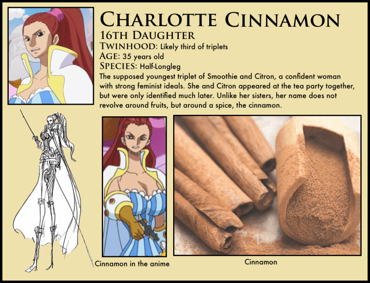 One Piece Charlotte Cinnamon