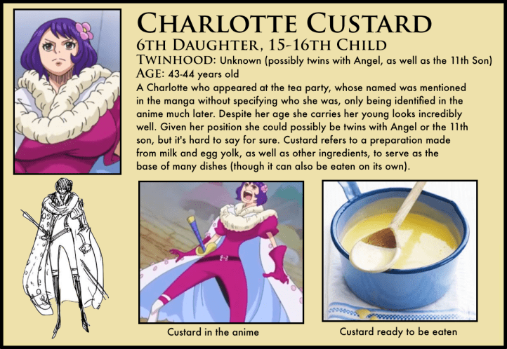 One Piece Charlotte Custard