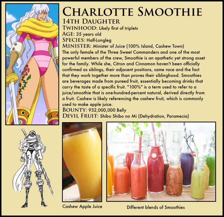 One Piece Charlotte Smoothie