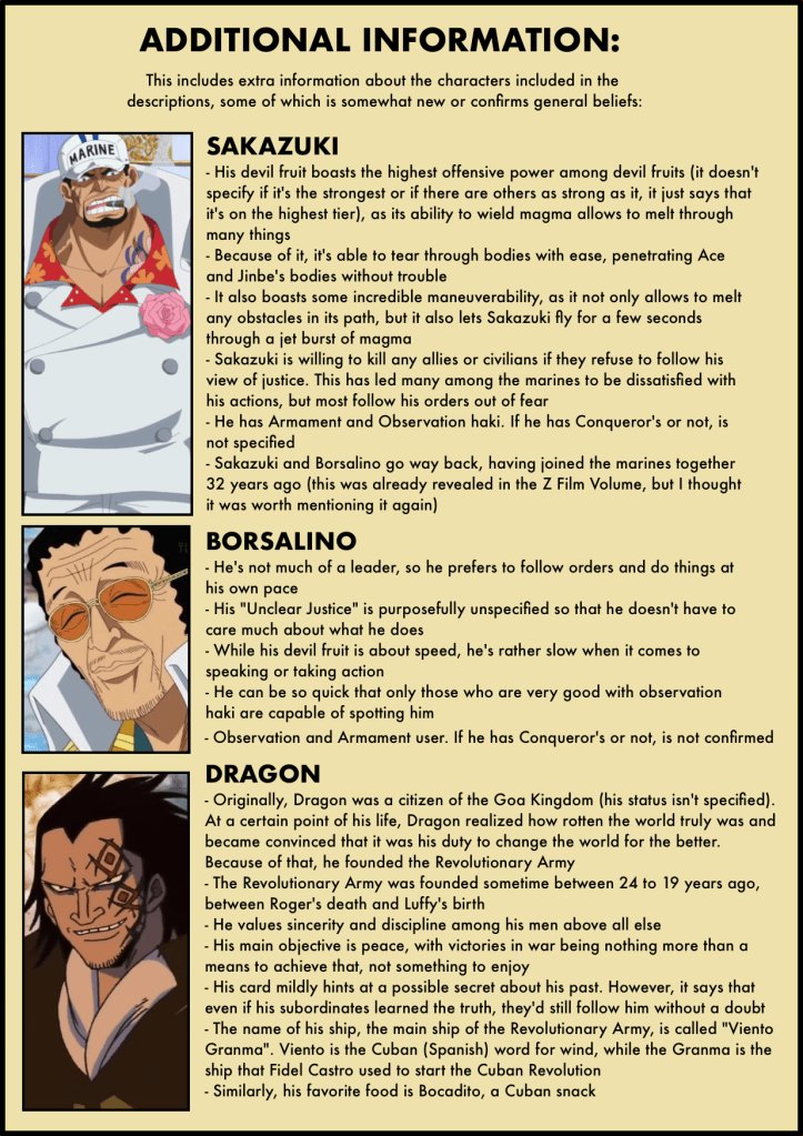 Vivre Card Databook 3-9