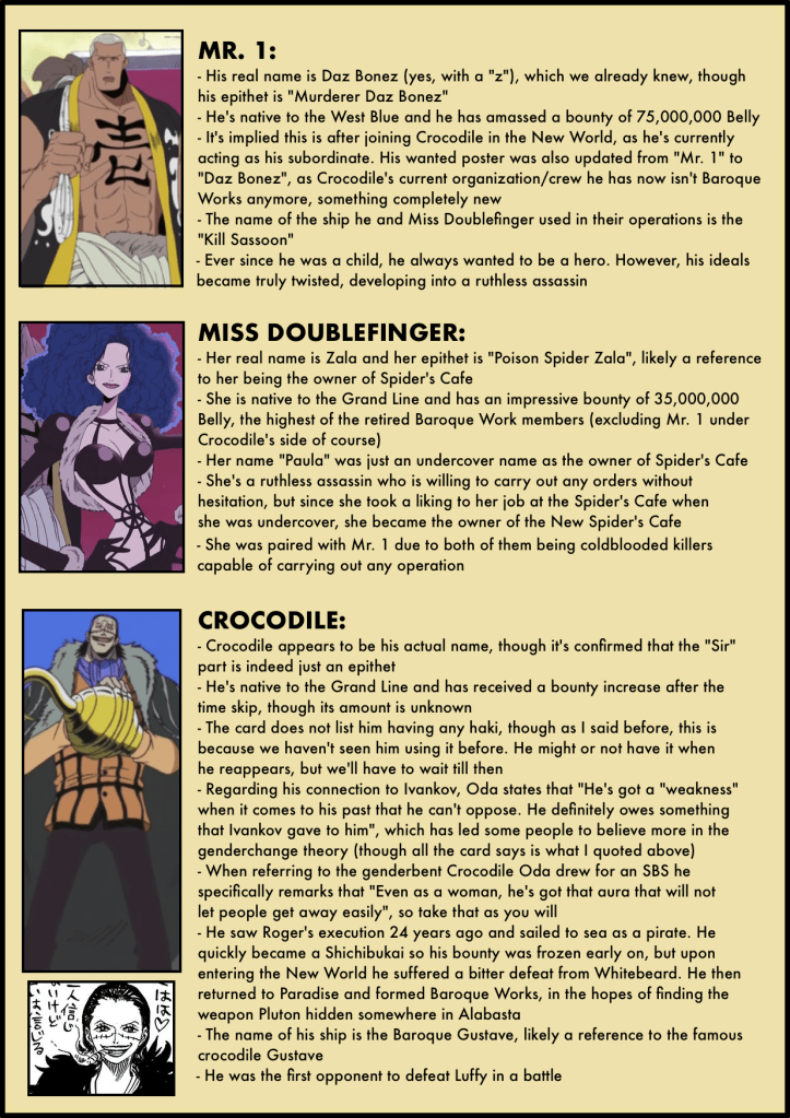 vivre card databook 5-12