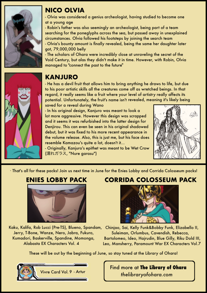 Vivre Card Databook 9-15