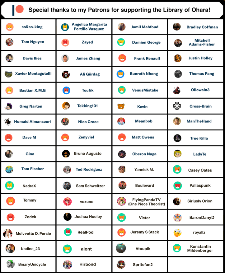 Patreon thanks (love ya guys <3)