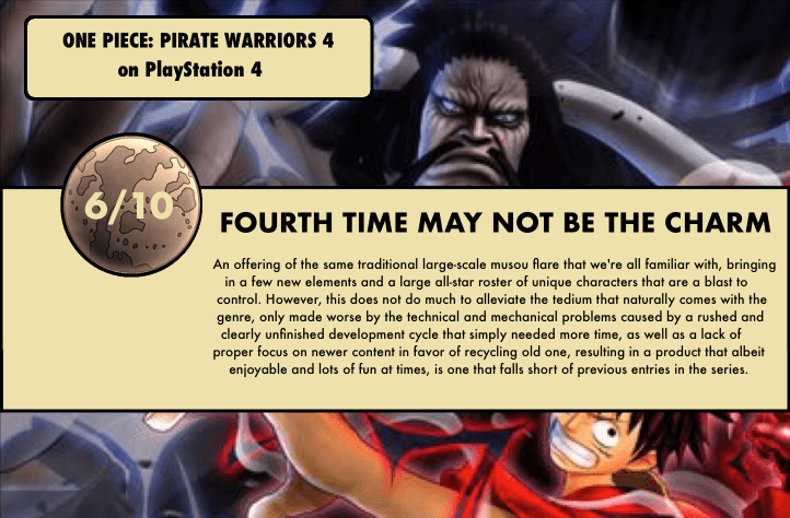 Pirate Warriors 4 Review One Piece PS4
