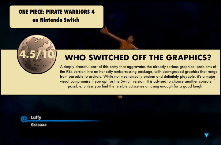 Pirate Warriors 4 Review One Piece Switch