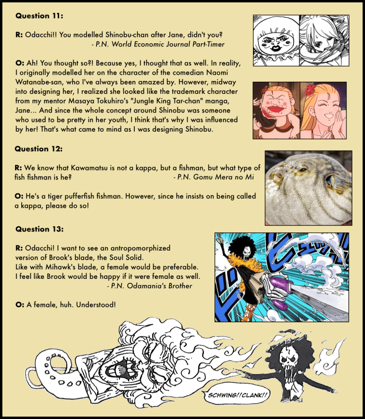 One Piece Volume 96 SBS 9