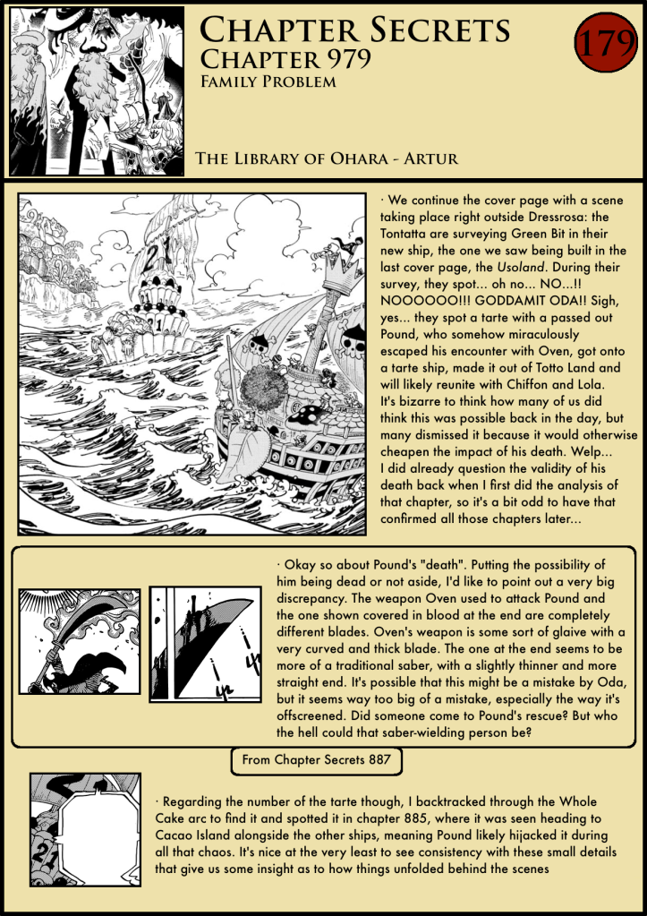 One Piece Chapter 979 analysis 1