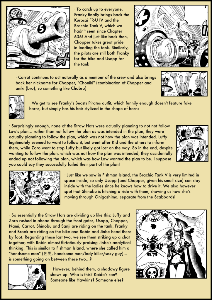 One Piece Chapter 979 analysis 3