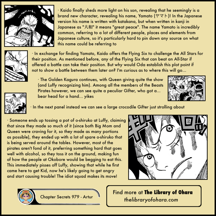 One Piece Chapter 979 analysis 6