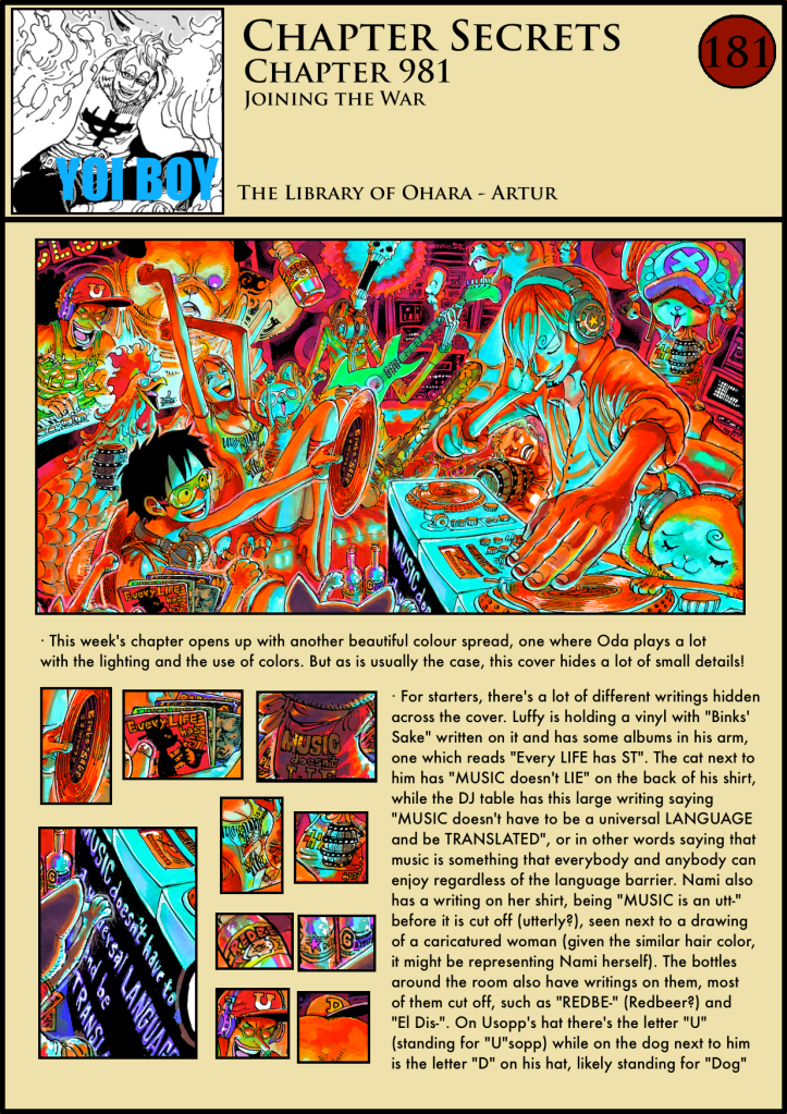 One Piece Chapter 981 analysis 1