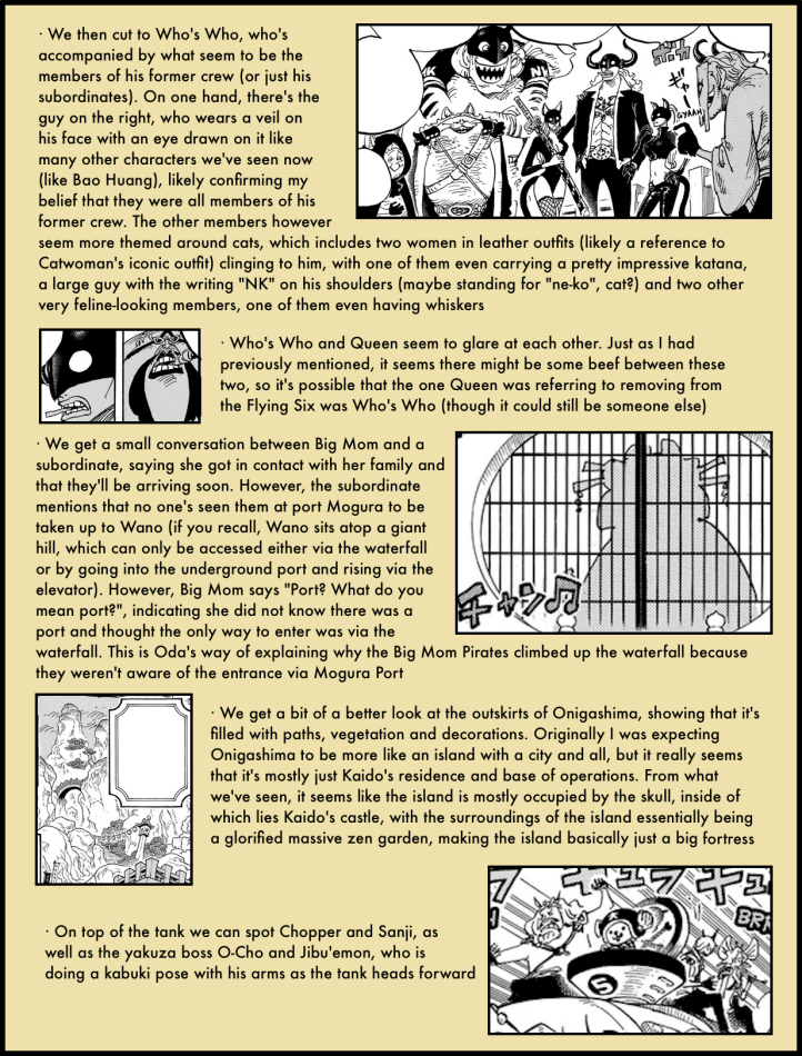 One Piece Chapter 981 analysis 4