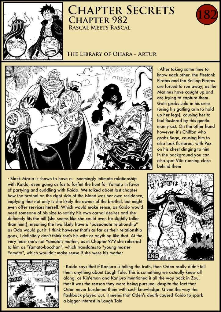 One Piece Chapter 982 analysis 1