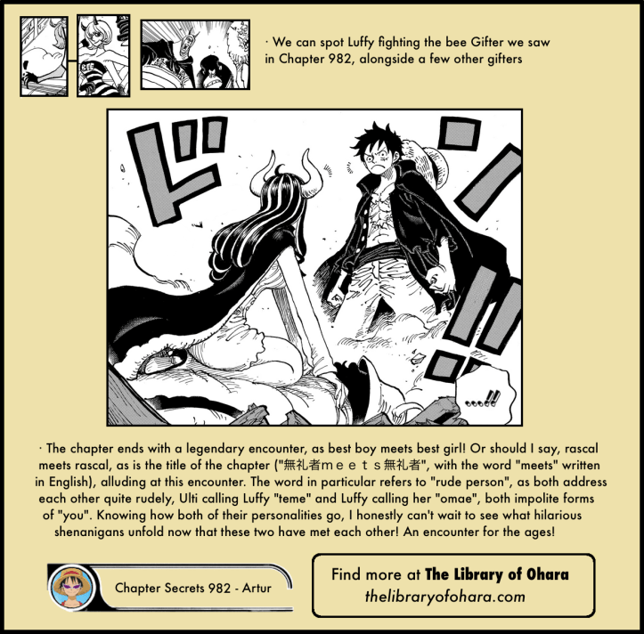 One Piece Chapter 982 analysis 5