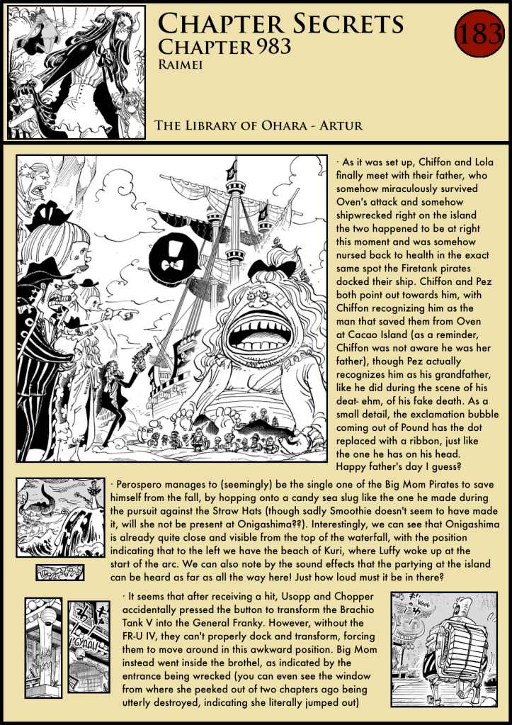 One Piece Chapter 983 analysis Ulti