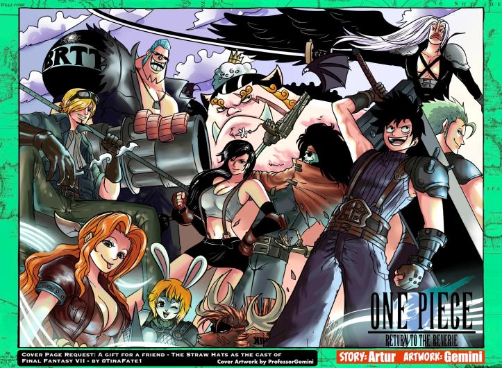 Return to the Reverie - Chapter 6 Cover One Piece Final Fantasy VII