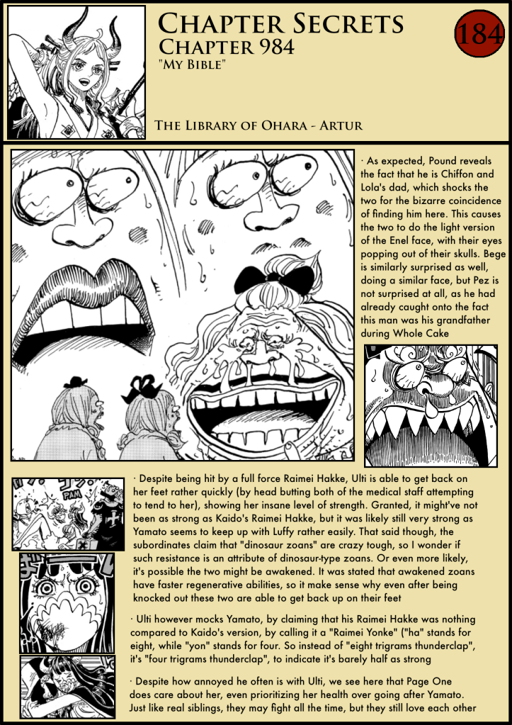 One Piece Chapter 984 in-depth analysis 1