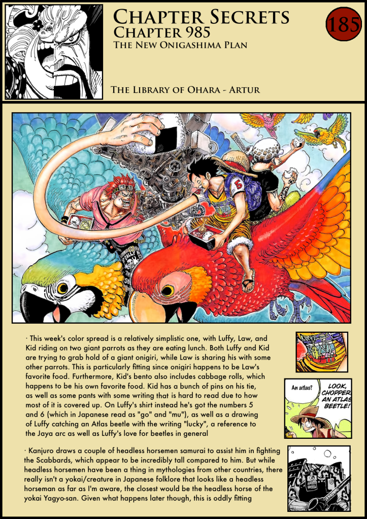 One Piece Chapter 985 in-depth analysis 1
