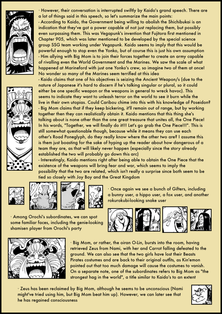 One Piece Chapter 985 in-depth analysis 4