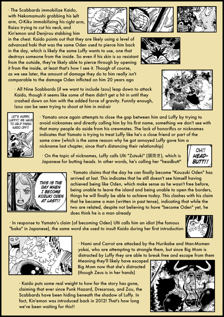 One Piece Chapter 987 in-depth analysis 2