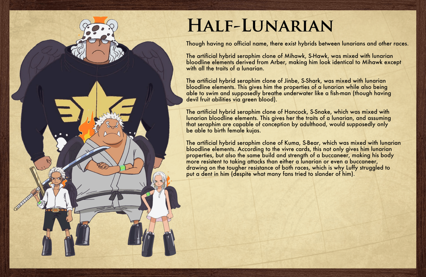 One Piece Race Encyclopedia – The Library of Ohara
